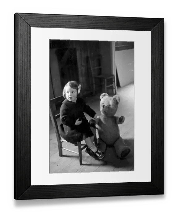 Framed Print : A Girls Best Friend Framed Print : A Girls Best Friend