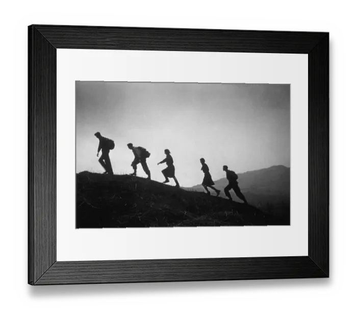 Framed Print : Youth Hostelling Framed Print : Youth Hostelling