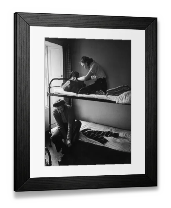 Framed Print : Girls Dormitory Framed Print : Girls Dormitory