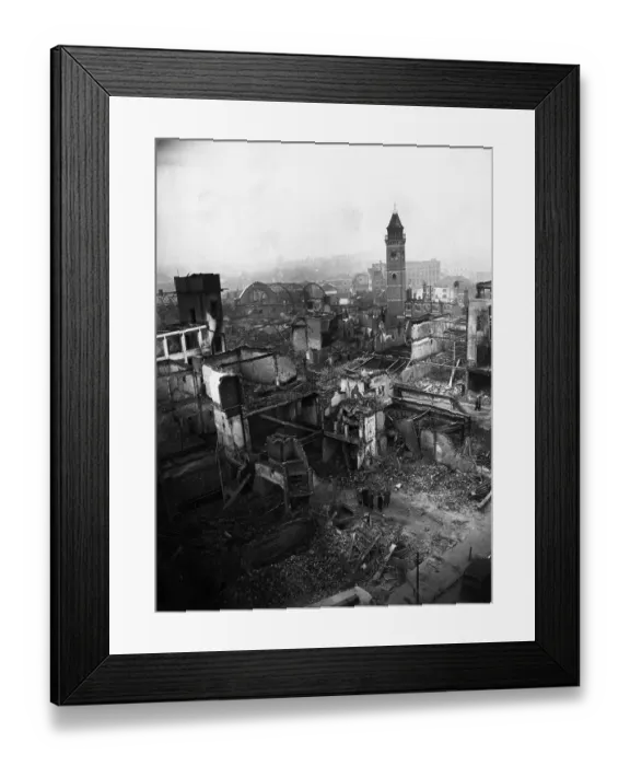 Framed Print : Bombed Coventry Framed Print : Bombed Coventry