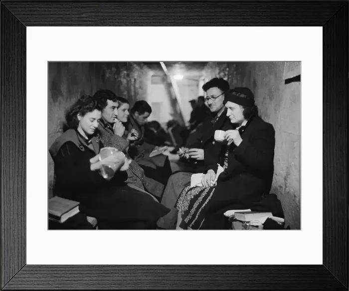 Framed Print : Sitting Out The Blitz Framed Print : Sitting Out The Blitz