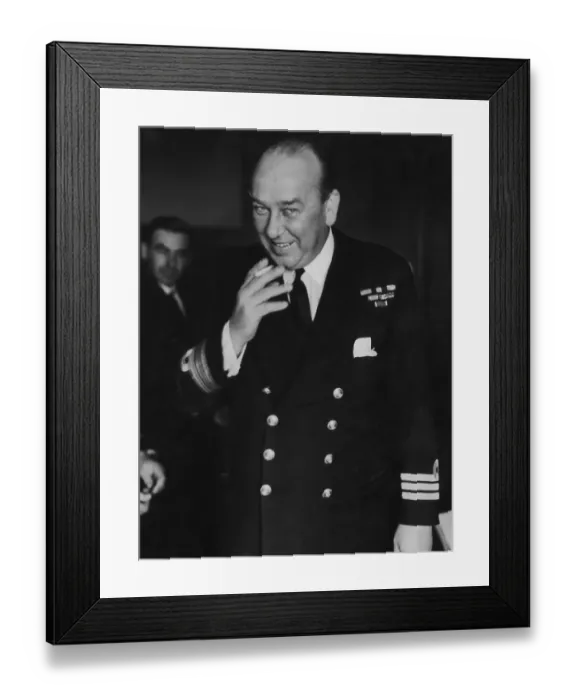 Framed Print : British MTB Officer Framed Print : British MTB Officer