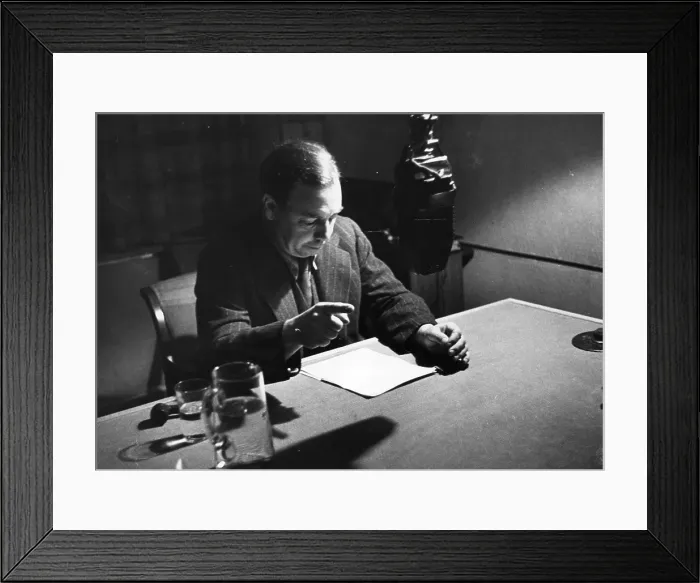 Framed Print : J B Priestley Framed Print : J B Priestley