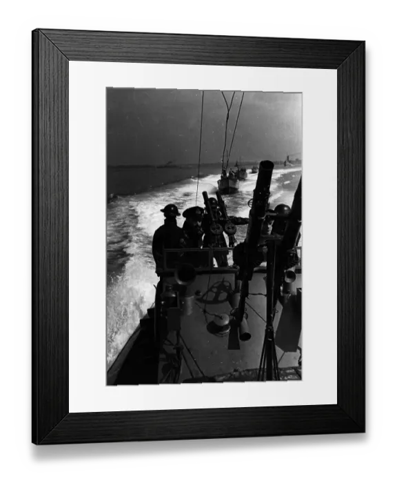Framed Print : Armed Convoy