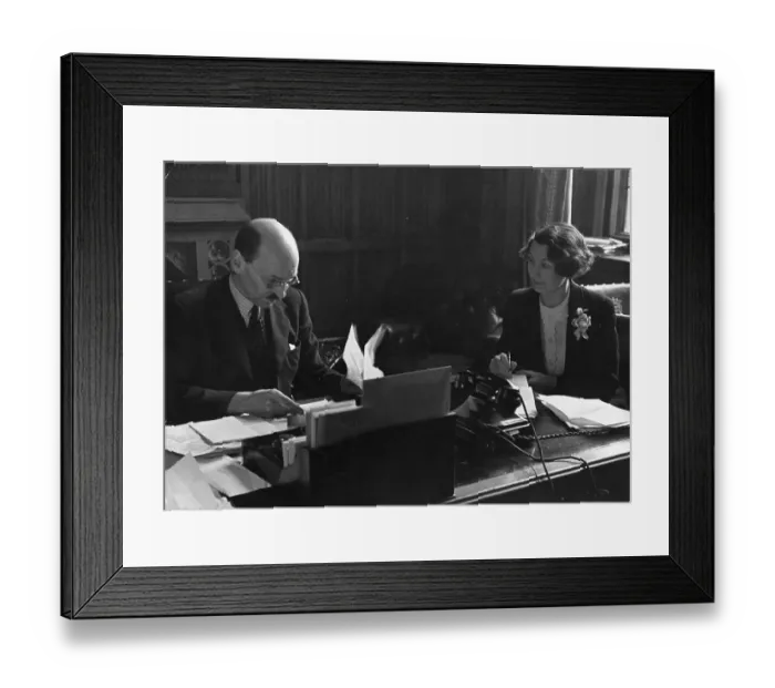 Framed Print : Clement Attlee Framed Print : Clement Attlee