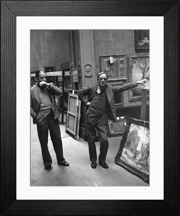 Framed Print : Hanging Committee Framed Print : Hanging Committee
