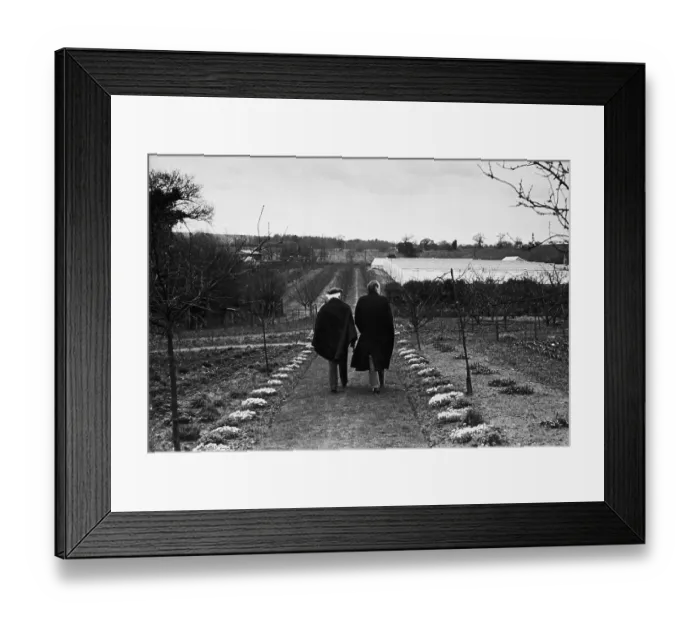 Framed Print : Lloyd George At Churt Framed Print : Lloyd George At Churt