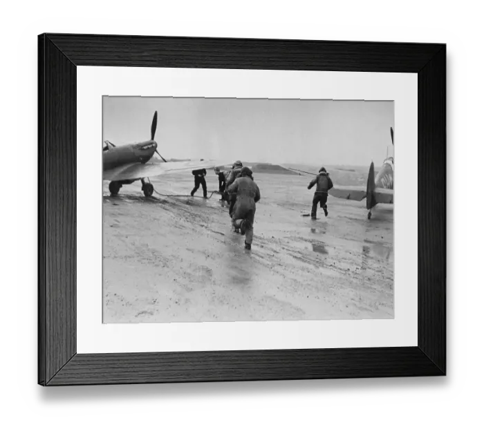 Framed Print : Spitfire Scramble Framed Print : Spitfire Scramble