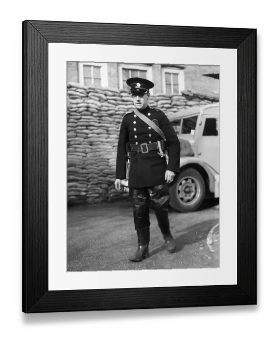 Framed Print : Wooderson At War Framed Print : Wooderson At War