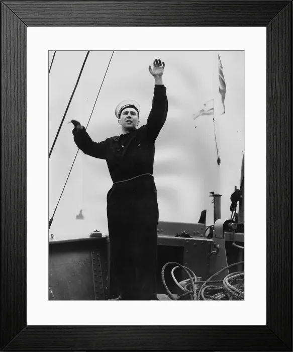 Framed Print : Minesweeper Signal Framed Print : Minesweeper Signal