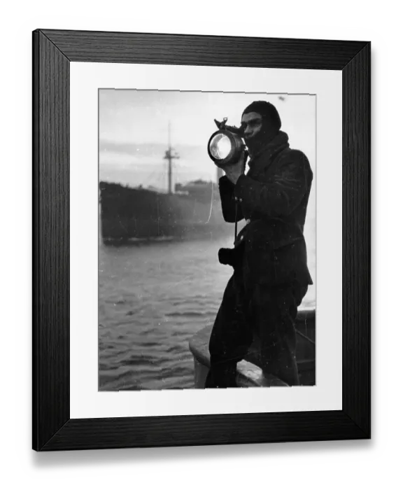 Framed Print : Signalling Framed Print : Signalling