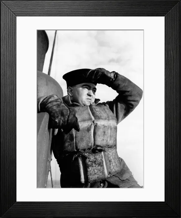 Framed Print : Navy Life Jacket Framed Print : Navy Life Jacket