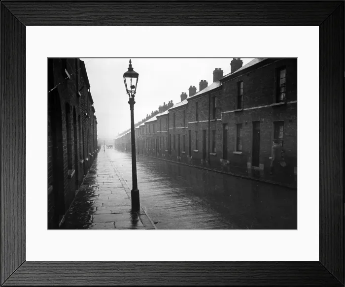 Framed Print : Rainy Street Framed Print : Rainy Street