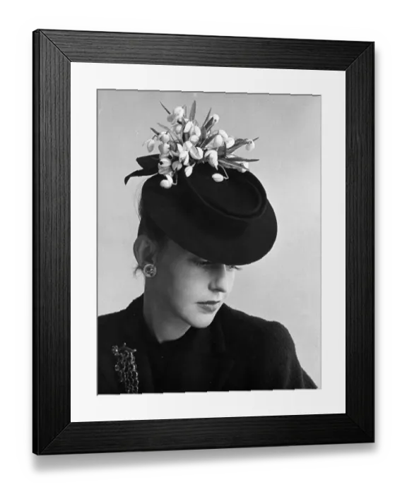 Framed Print : Spring Bonnet Framed Print : Spring Bonnet