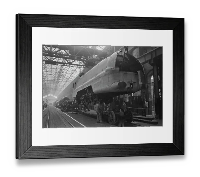 Framed Print : Locomotive Works Framed Print : Locomotive Works