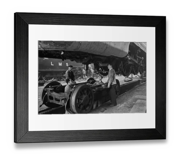 Framed Print : Locomotive Works Framed Print : Locomotive Works