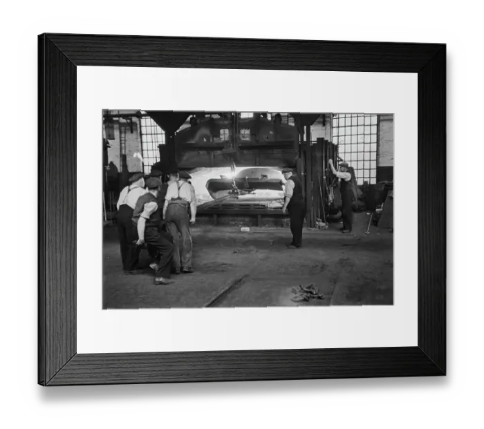 Framed Print : Locomotive Works Framed Print : Locomotive Works