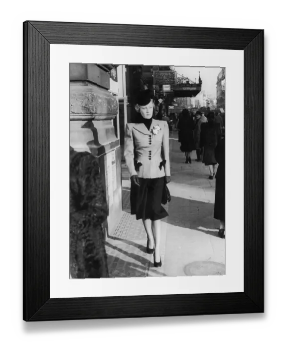 Framed Print : Wartime Chic Framed Print : Wartime Chic