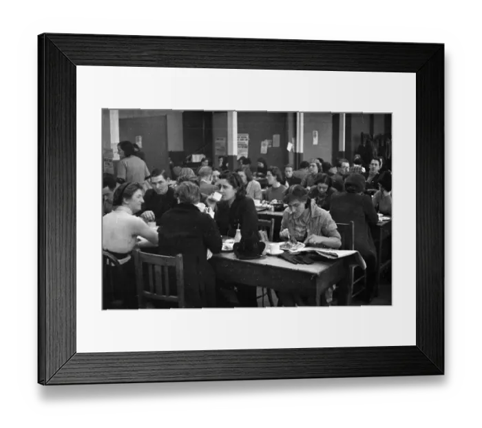 Framed Print : College Canteen Framed Print : College Canteen