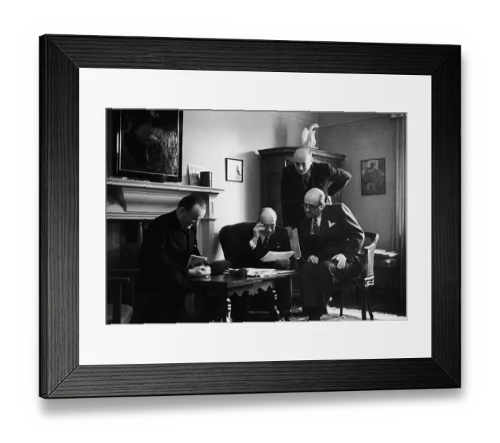 Framed Print : Government In Exile