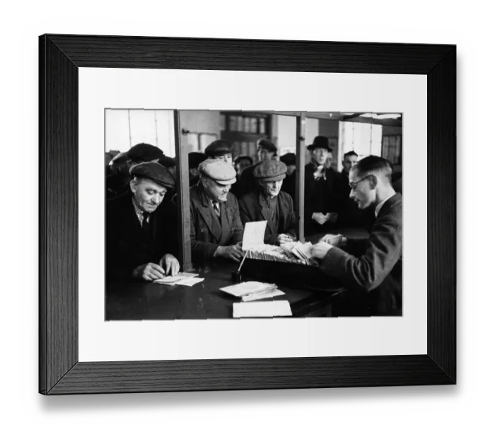 Framed Print : Labour Exchange Framed Print : Labour Exchange