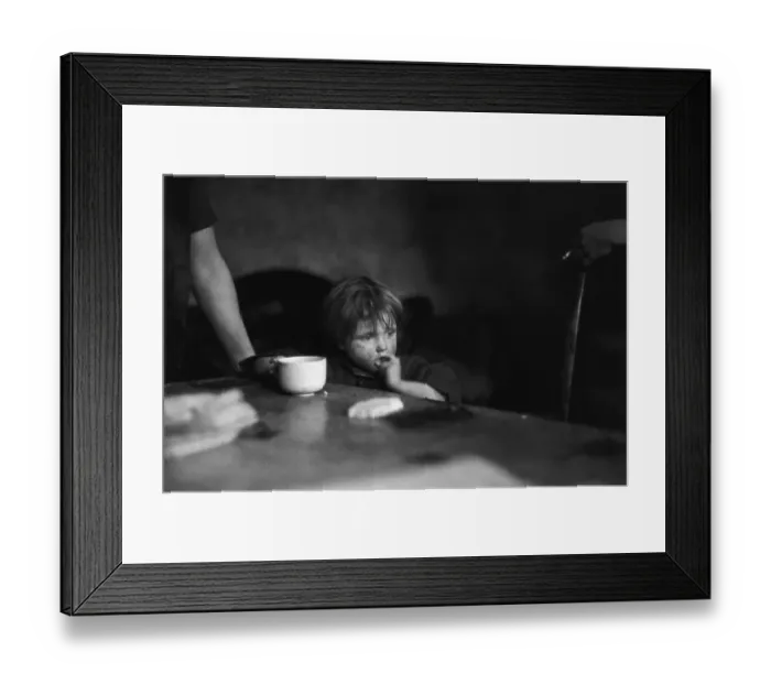 Framed Print : Hungry Child Framed Print : Hungry Child