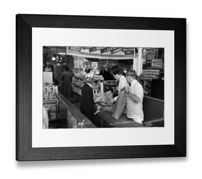 Framed Print : New York Supermarket Framed Print : New York Supermarket