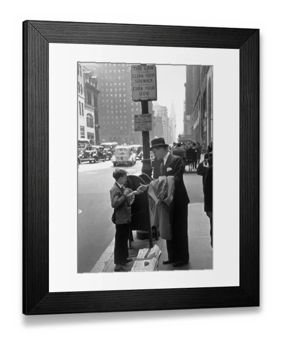 Framed Print : Newspaper Sale Framed Print : Newspaper Sale