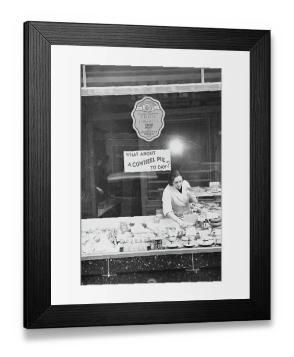 Framed Print : Tripe Stall In Wigan Framed Print : Tripe Stall In Wigan