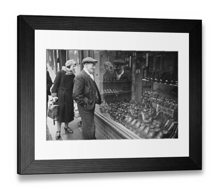 Framed Print : Window-Shopping In Wigan Framed Print : Window-Shopping In Wigan