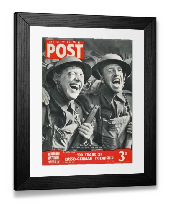 Framed Print : Wartime Hilarity Framed Print : Wartime Hilarity