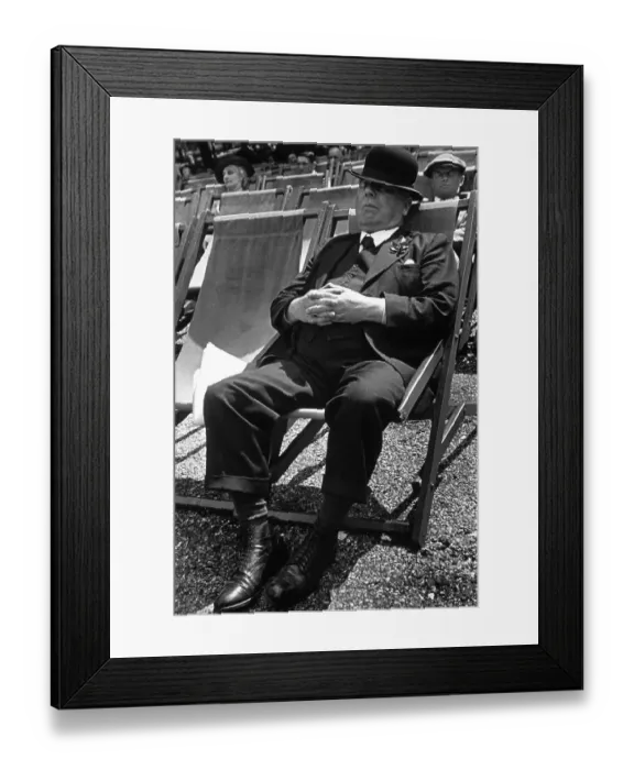 Framed Print : Business Man Sleeps Framed Print : Business Man Sleeps
