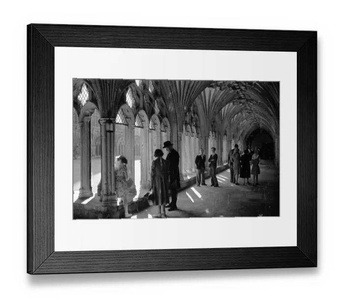Framed Print : Canterbury Cloisters Framed Print : Canterbury Cloisters