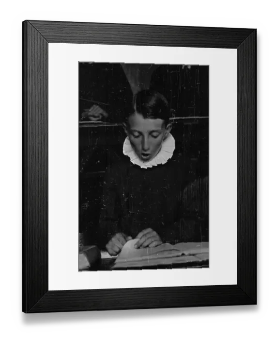 Framed Print : Canterbury Choirboy Framed Print : Canterbury Choirboy