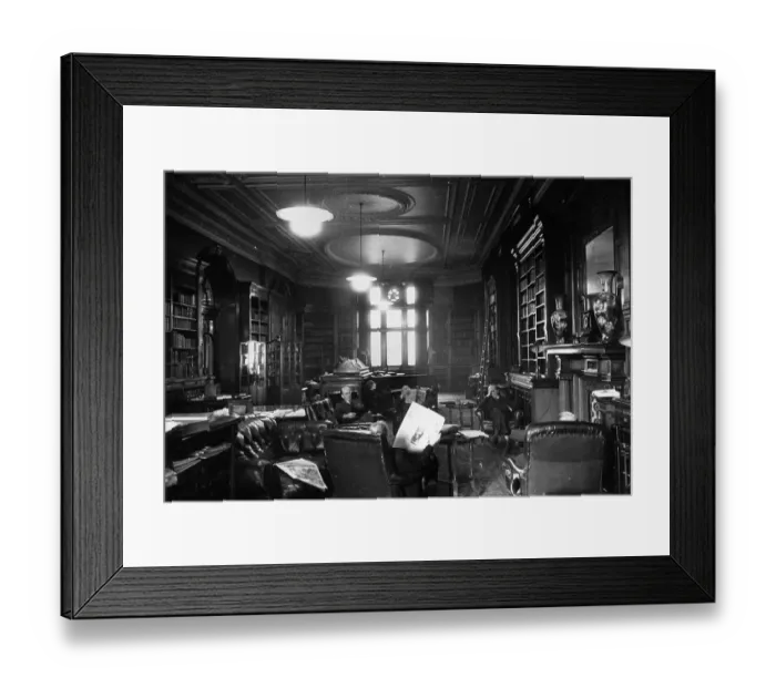 Framed Print : Reading Room Framed Print : Reading Room