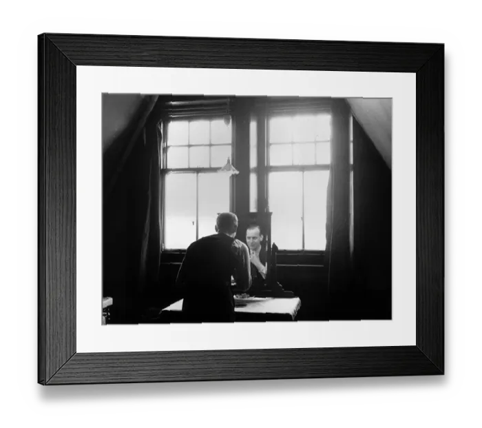 Framed Print : Tie Adjustment Framed Print : Tie Adjustment