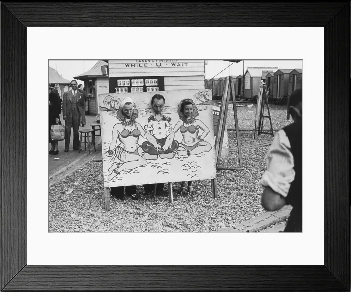 Framed Print : Popeye In Brighton Framed Print : Popeye In Brighton