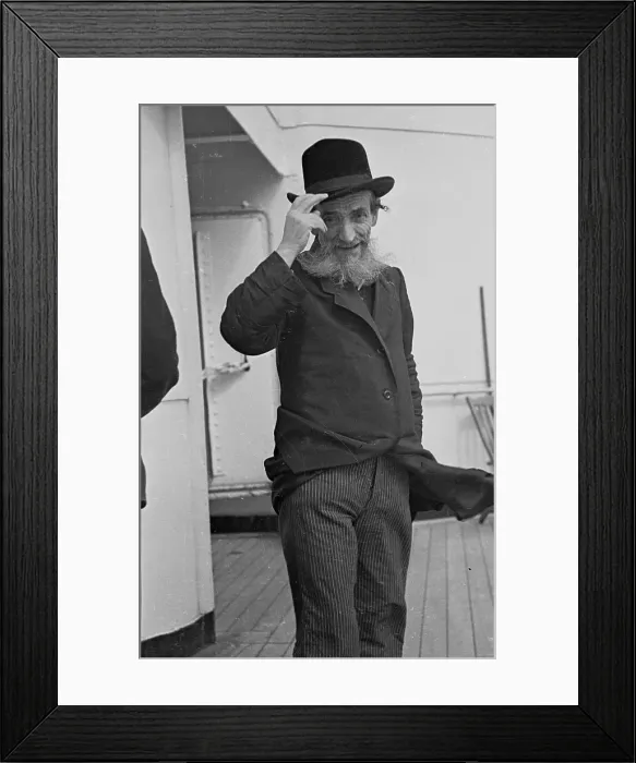 Framed Print : Old Gentleman Framed Print : Old Gentleman