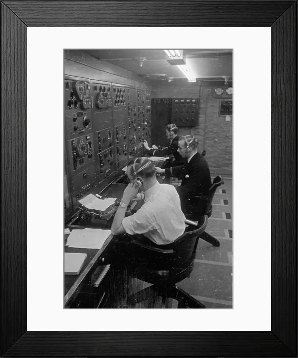 Framed Print : Control Room Framed Print : Control Room