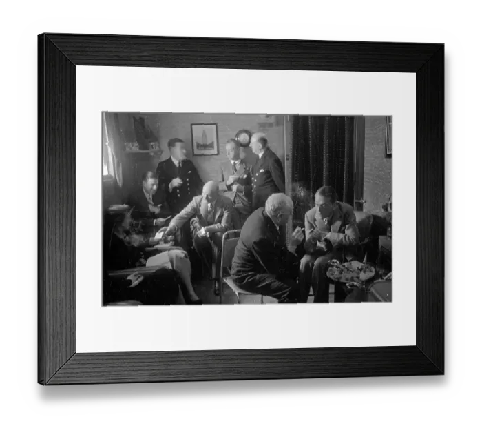 Framed Print : Smoking Room Framed Print : Smoking Room