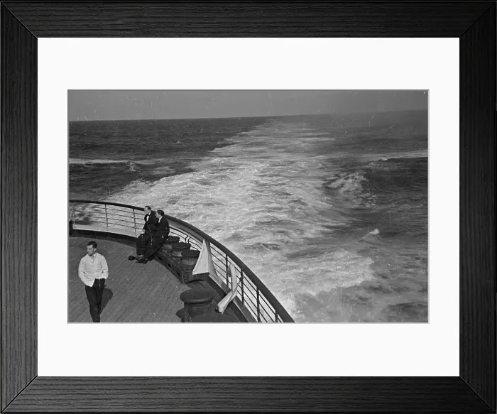 Framed Print : Ship's Wake Framed Print : Ship's Wake