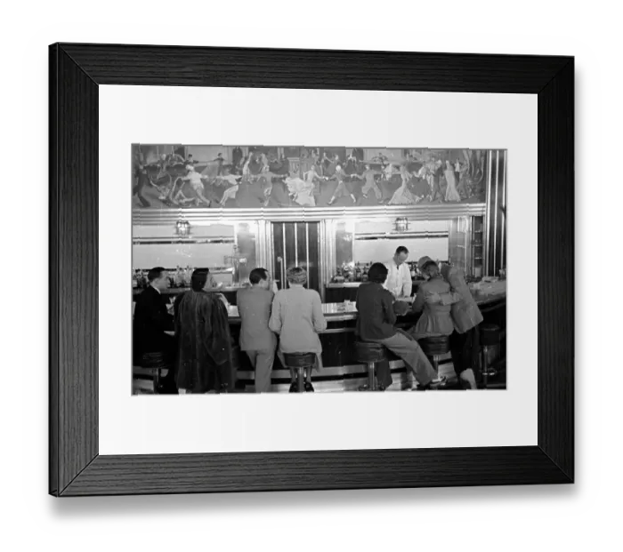Framed Print : Bar On Board Framed Print : Bar On Board