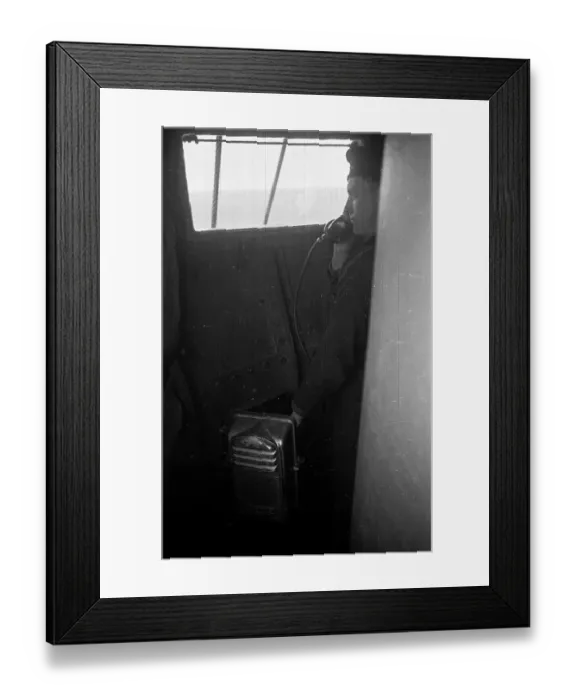 Framed Print : Liner Telephone