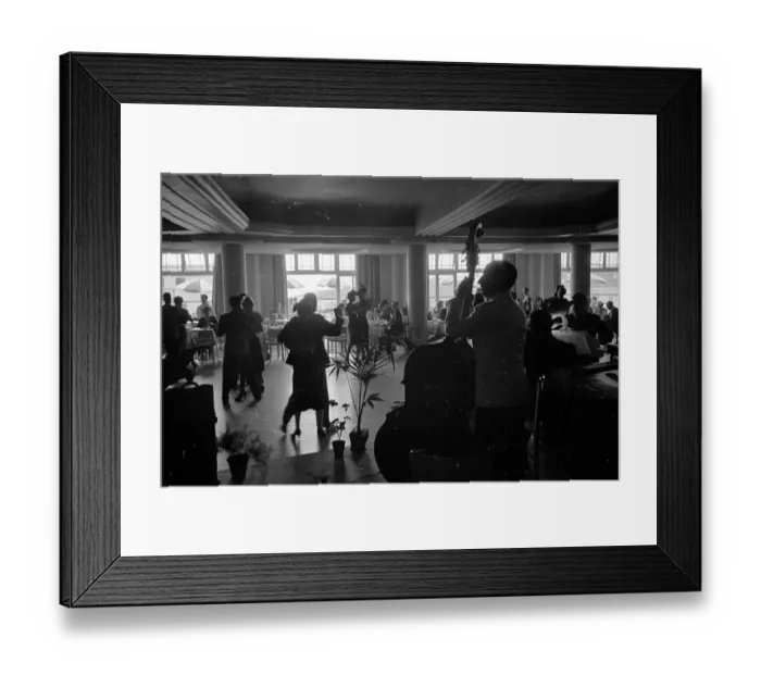 Framed Print : Tea Dance. 12th August 1939: A tea dance at the Ocean Hotel, Brighton Framed Print : Tea Dance. 12th August 1939: A tea dance at the Ocean Hotel, Brighton