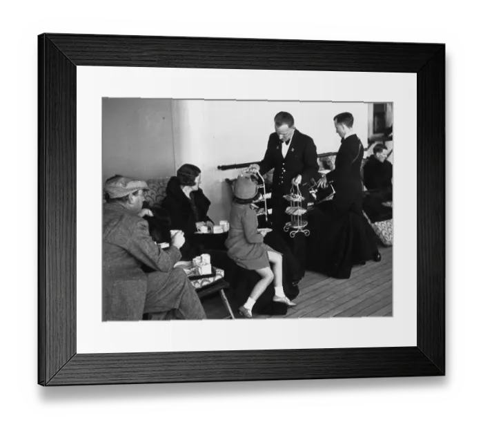 Framed Print : Tea At Sea Framed Print : Tea At Sea