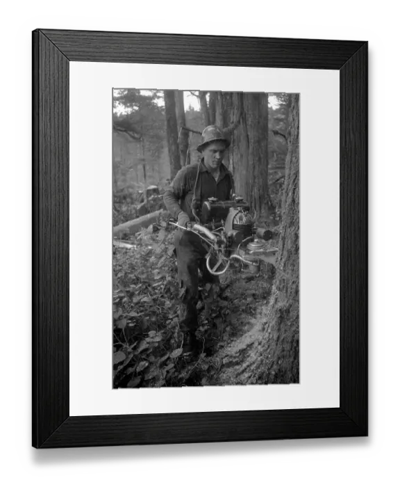 Framed Print : Lumberjack Framed Print : Lumberjack