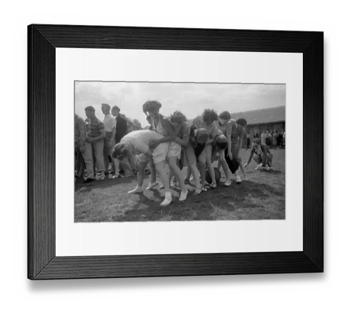 Framed Print : Holiday Ball Games