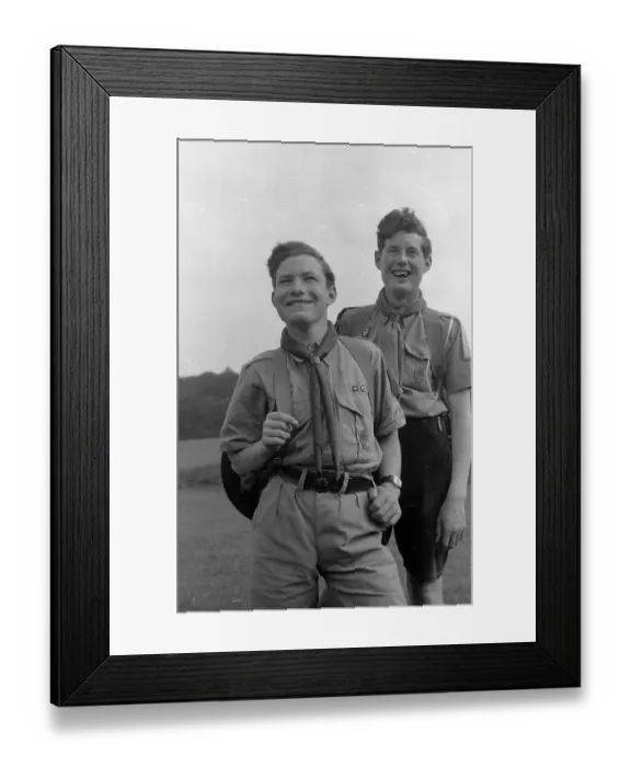 Framed Print : Two Scouts Framed Print : Two Scouts