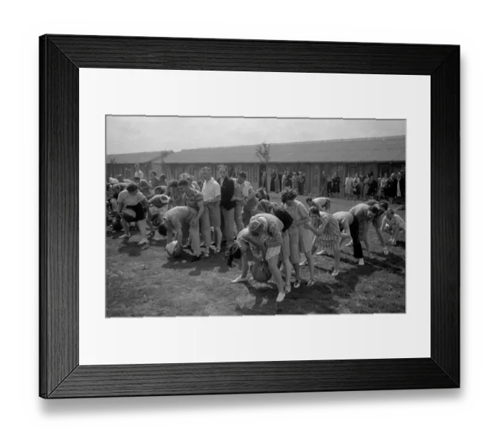 Framed Print : Butlin's Ball Games Framed Print : Butlin's Ball Games