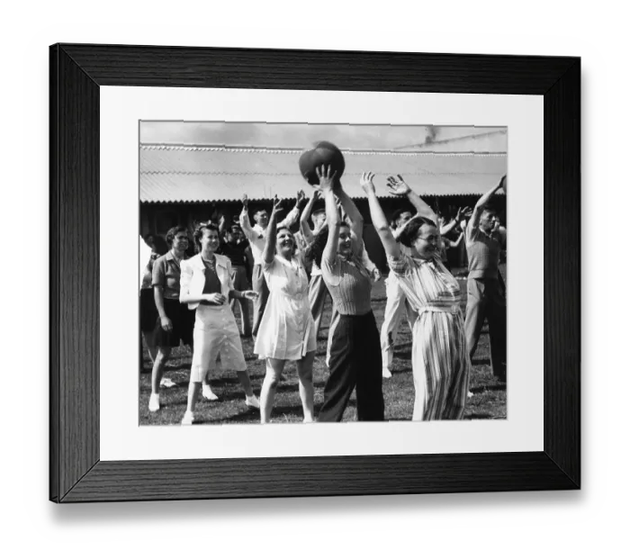 Framed Print : Holiday Camp Framed Print : Holiday Camp